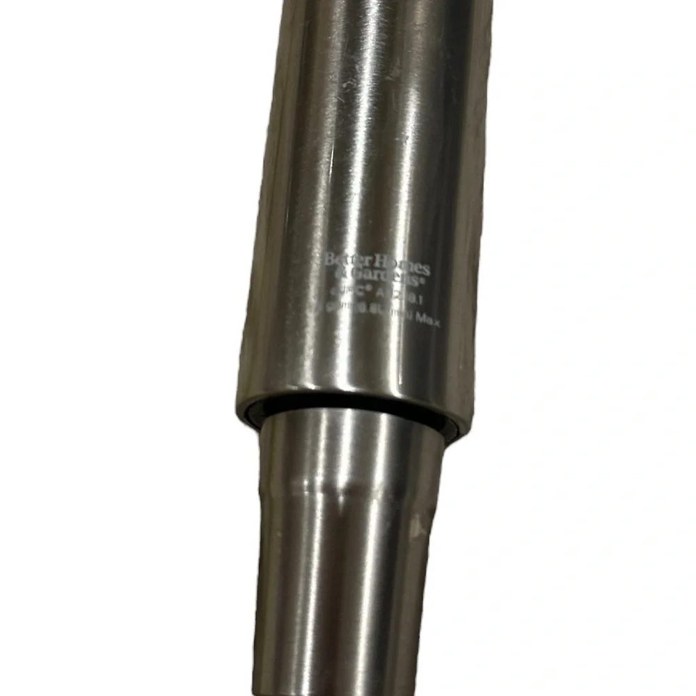 Better Homes & Garden 8-Function Handshower- Power Spray&Clean Jet- Satin Nickel